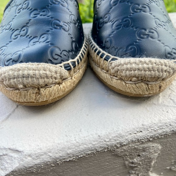 🔥AUTHENTIC GUCCI LEATHER ESPADRILLES 🔥 - Picture 5 of 13